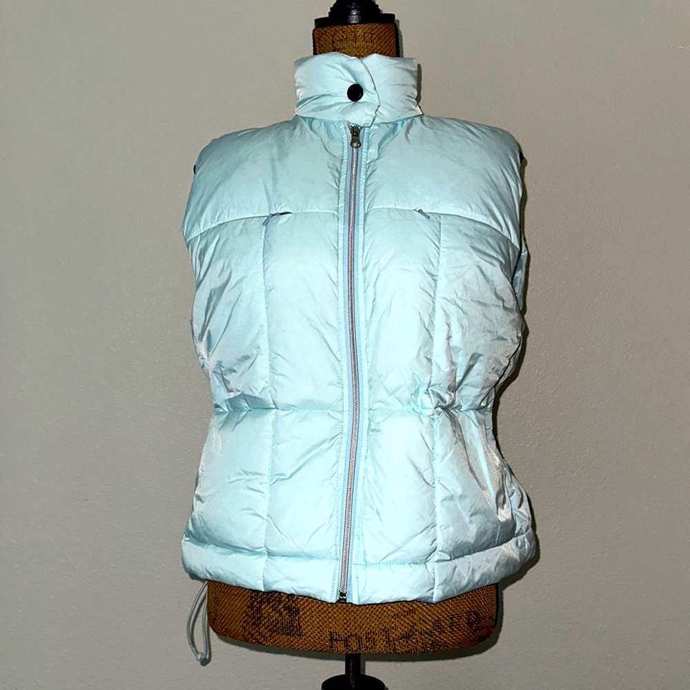 Coaco New York Light Blue Puffy Vest